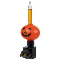 Northlight 6.5" Jack-O-Lantern Halloween Bubble Night Light -HYDE & EEK BOUTIQUE Store GUEST b7aaa488 0434 4698 a695 0412922f50ba