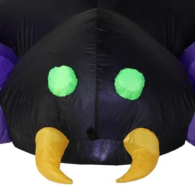 Sunnydaze Decor Sunnydaze Indoor/Outdoor Halloween Terrifying Tarantula Spider Inflatable Yard Decoration - 109.5" 3 Sunnydaze Decor Sunnydaze Indoor/Outdoor Halloween Terrifying Tarantula Spider Inflatable Yard Decoration - 109.5" - Image 3