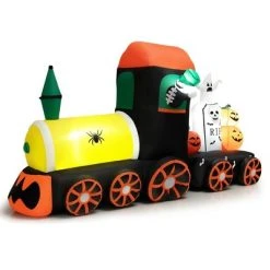Costway 8ft Long Halloween Inflatable Skeleton Ride on Train LED Lighted Halloween Decor 17 Costway 8ft Long Halloween Inflatable Skeleton Ride on Train LED Lighted Halloween Decor -HYDE & EEK BOUTIQUE Store GUEST c3805514 a2b4 4b20 8221 7052d29a55a3
