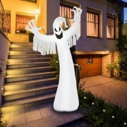 Tangkula Halloween Decoration 12FT Inflatable Blow Up Ghost With LED Lights Outdoor Yard 9 Tangkula Halloween Decoration 12FT Inflatable Blow Up Ghost With LED Lights Outdoor Yard -HYDE & EEK BOUTIQUE Store GUEST c3af1812 f270 4994 9fd4 c34d380171fc