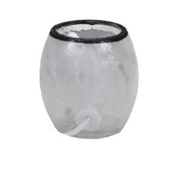 Stony Creek 3.0" Halloween Small Pre-Lit Votive Ghost Pumpkins Witch - Novelty Sculpture Lights