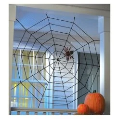 Fun World Funworld 5 Foot Rope Spider Web Halloween Decoration