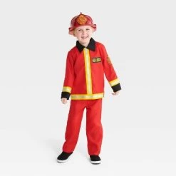 Toddler Firefighter Halloween Costume Jumpsuit with Hat - Hyde & EEK! Boutique™ -HYDE & EEK BOUTIQUE Store GUEST ca647e2d 33a7 44a8 98bf e0f8a58eda6a