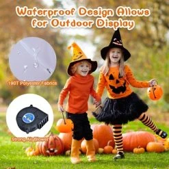 Costway 2 Pack 3 FT Halloween Inflatable Eyeballs w/ Air Blower & Red LED Lights -HYDE & EEK BOUTIQUE Store GUEST cc00226d 1f96 4679 8232 81f1ea8c31fa