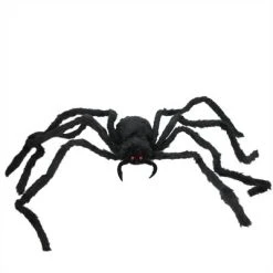 Northlight 48" Spooky Town Spider with LED Flashing Eyes Halloween Decoration