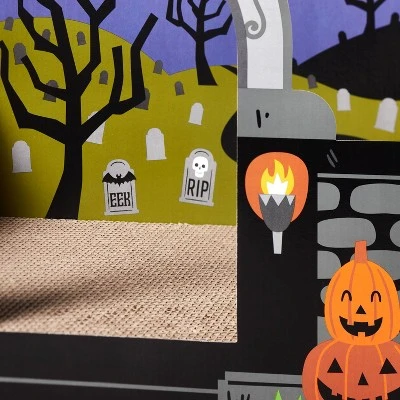 Hyde & EEK! Boutique Halloween Board Graveyard Cat Scratcher - Hyde & EEK! Boutique™ 2 Hyde & EEK! Boutique Halloween Board Graveyard Cat Scratcher - Hyde & EEK! Boutique™ - Image 2