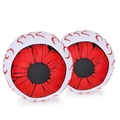 Costway 2 Pack 3 FT Halloween Inflatable Eyeballs w/ Air Blower & Red LED Lights -HYDE & EEK BOUTIQUE Store GUEST cf1b8f0a f9e9 4c2b bdb7 6cd8eaefe5d0