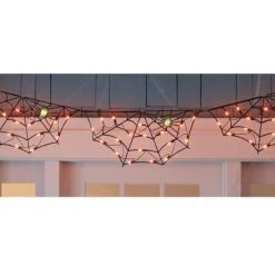 Hyde & EEK! Boutique 70" Incandescent Spider Web Halloween Novelty Silhouette Light - Hyde & EEK! Boutique™