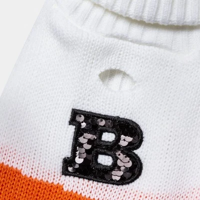 Halloween Candy Corn Boo Dog and Cat Sweater - Hyde & EEK! Boutique™ 3 Halloween Candy Corn Boo Dog and Cat Sweater - Hyde & EEK! Boutique™ - Image 3