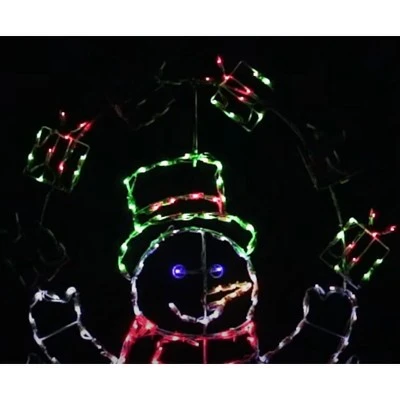 Product Works ProductWorks Pro-Line LED AnimotionYard Decoration Outdoor Indoor Holiday Lawn Ornament Decoration with Lights and Stakes 2 Product Works ProductWorks Pro-Line LED AnimotionYard Decoration Outdoor Indoor Holiday Lawn Ornament Decoration with Lights and Stakes - Image 2