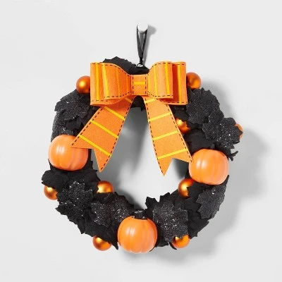 Hyde & EEK! Boutique Animated Pumpkin Halloween Wreath - Hyde & EEK! Boutique™ 2 Hyde & EEK! Boutique Animated Pumpkin Halloween Wreath - Hyde & EEK! Boutique™ - Image 2