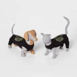 Pet's Glow-In-The-Dark Skeleton Halloween Matching Family Cat & Dog Pajamas - Hyde & EEK! Boutique™ -HYDE & EEK BOUTIQUE Store GUEST dcff9ab9 02f5 4e92 beca 97691b97c857