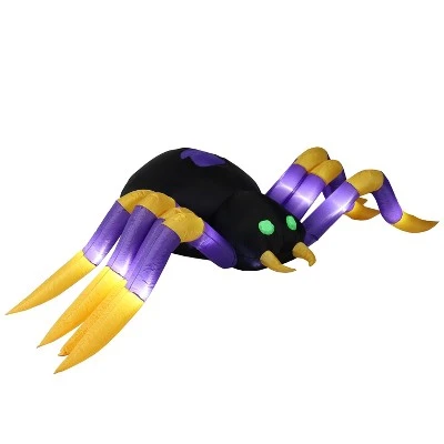Sunnydaze Decor Sunnydaze Indoor/Outdoor Halloween Terrifying Tarantula Spider Inflatable Yard Decoration - 109.5" 2 Sunnydaze Decor Sunnydaze Indoor/Outdoor Halloween Terrifying Tarantula Spider Inflatable Yard Decoration - 109.5" - Image 2