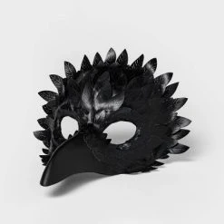 Hyde & EEK! Boutique Adult Black Crow Masquerade Halloween Costume Mask - Hyde & EEK! Boutique™