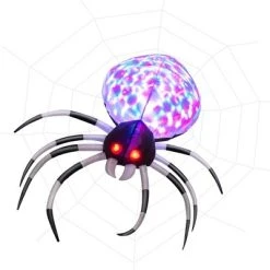 Costway 3.5 FT Wall Halloween Inflatable Spider Holiday Decor with Multi-Color Lights -HYDE & EEK BOUTIQUE Store GUEST ea2eb069 6d73 4b9f 9cc0 acd16c6385c0