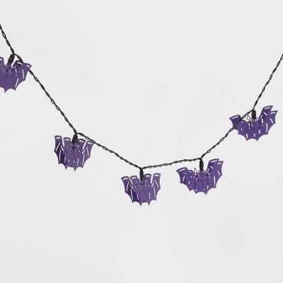 Hyde & EEK! Boutique 10ct LED Bat Halloween Metal String Lights - Hyde & EEK! Boutique™ 2 Hyde & EEK! Boutique 10ct LED Bat Halloween Metal String Lights - Hyde & EEK! Boutique™ - Image 2