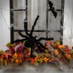 Northlight 27.5" Fuzzy Spider with Red Eyes Halloween Decoration -HYDE & EEK BOUTIQUE Store GUEST ec7dbfcd 60c7 4c54 bf1e 9432ee380fbe