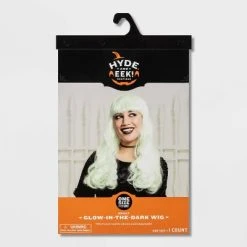 Hyde & EEK! Boutique Adult Glow in the Dark Diva Halloween Costume Wig - Hyde & EEK! Boutique™