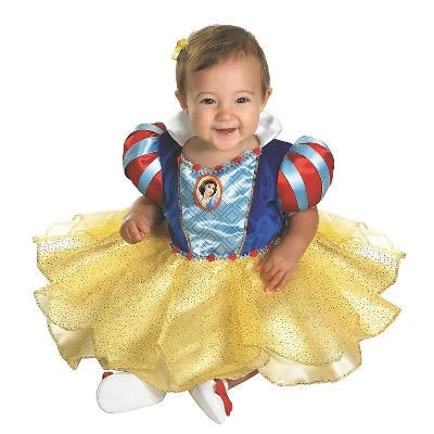 Disguise Infant Girls' Disney Snow White Costume - Size 12-18 months - Yellow 1 Disguise Infant Girls' Disney Snow White Costume - Size 12-18 months - Yellow