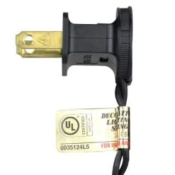 Northlight 50ct Mini String Lights Orange - 10' Black Wire