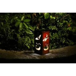 Techko Maid LED Solar 10.8" Portable Halloween Cut Out Decorative Outdoor Lantern Clear 17 Techko Maid LED Solar 10.8" Portable Halloween Cut Out Decorative Outdoor Lantern Clear -HYDE & EEK BOUTIQUE Store GUEST f13c1a0d b8c2 42eb bccc 1f561a1b07bf