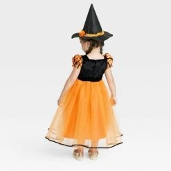 Toddler Witch Halloween Costume Dress with Hat - Hyde & EEK! Boutique™ Multicolor -HYDE & EEK BOUTIQUE Store GUEST f5fbab29 5024 409a b085 2ed41e7a8330